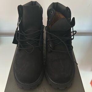 Black Nubuck Timberlands